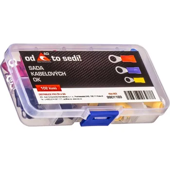 Nářadí pro automobil sada krimpovacích kabelových ok (102 ks)