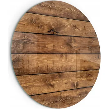 Krbová kamna Odolná podložka kulatá skleněná pod Kamna Krb Dřevěná deska 80 cm