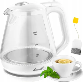 Rychlovarná konvice Elektrická varná konvice Łucznik WK-2502 1630 W 1,2 l bílá