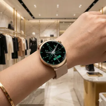 Hodinky Chytré Hodinky DT No.4 zlatý