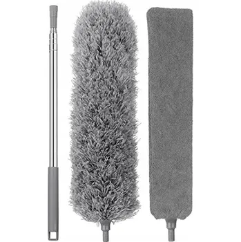 Obraz Prachovka Gockowiak teleskopická z mikrovlákna šedá se 2 nástavci