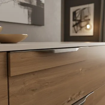 Nábytkové kování Rujzdesign Úchytka CLAUDIA / Nerez 147 mm