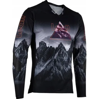 cyklistický dres Cyklistický dres Leatt S černý