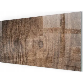 Obraz Skleněná žáruvzdorná podložka pod kamna - Přírodní vzor dřeva 100x50 cm