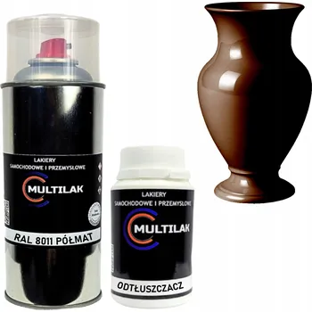 Barva ve spreji Spray na vázy RAL 8011 POLOMAT