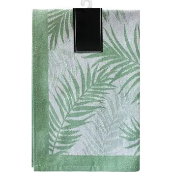 Utěrka Bavlněná kuchyňská utěrka Carino 009 40x60 cm zelená