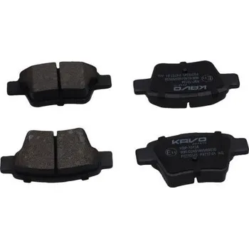 Brzdová destička Sada brzdových destiček, kotoučová brzda KAVO PARTS KBP-10134