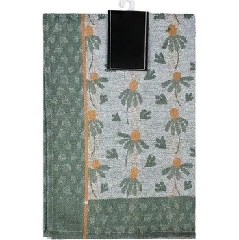 Utěrka Bavlněná kuchyňská utěrka Carino 014 40x60 cm zelená