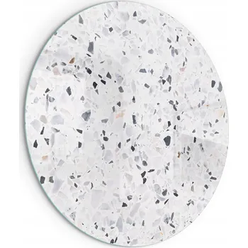 Krbová kamna Odolná skleněná podložka pod Kamna Krb Kamenný vzor s částečkami