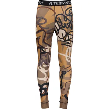 Pánské termo spodky Pánské funkční termo kalhoty premium ALTISPORT VOJ/ALM054TER02 HNĚDÁ XXXL