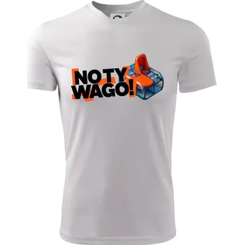 Chlapecké tričko No ty wago - Dětské triko sportovní (dresovina) - 158 cm/12 let ( Bílá )