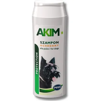 Kosmetika pro psa PESS AKIM Šampon pro psy, ochranný proti blechám a klíšťatům, 200 ml, s oleji