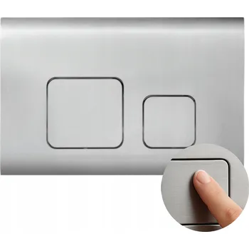 Splachovací tlačítko Splachovací tlačítko pro WC ADGO stříbrné