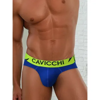 Slipy Slipy Pánské spodní prádlo Cavicchi CU017 00137 luxusní modré pánské spodní prádlo Roberto Martinelli Velikost: XXL