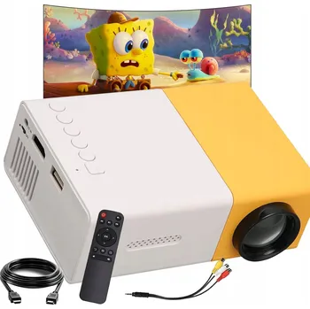 Projekční technika Úžasný LED projektor, mini HD projektor