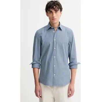 Pánská košile Bavlněná košile Marc O'Polo 528729742358 modrá 55X, vel. M