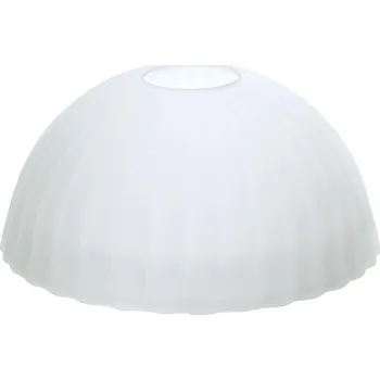 Stínidlo Náhradní sklo univerzální ROCCA E27 pr. 17 cm bílá