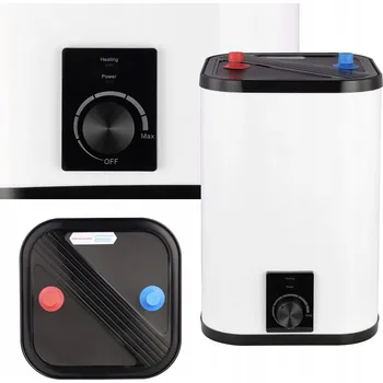 Bojler ELEKTRICKÝ PRŮTOKOVÝ OHŘÍVAČ VODY 10L HORNÍ PŘIPOJENÍ VERTIKÁLNÍ BÍLÝ