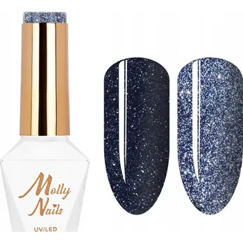 Přípravek na nehty Molly Nails Hybridní lak Flashing Lights 8 g - Č. 618 Intensity