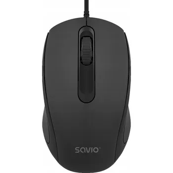 Myš Optická myš drátová USB-A Savio MB-02