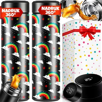 TERMOHRNEK TERMOSKA K NAROZENINÁM DO ŠKOLY S KRABIČKOU PRO DĚTI DUHA