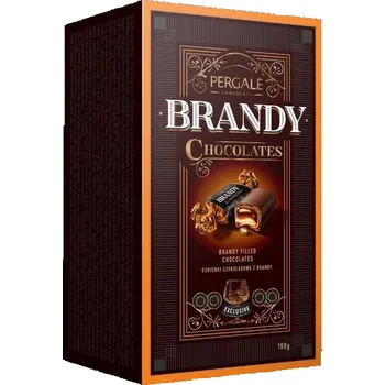 Bonboniéra Čokoládové pralinky s brandy [Pergale, 190 g]