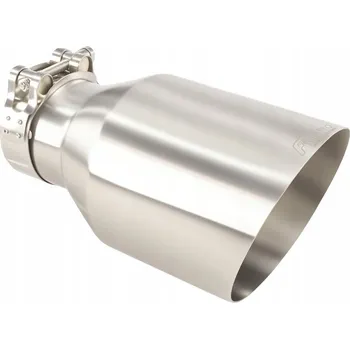 Koncovka výfuku Nerezová koncovka výfuku tlumiče FMIC, průměr 100 mm, montážní průměr 55 mm