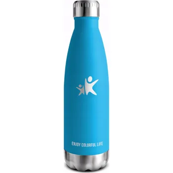 Termoska na nápoje KollyKolla Termo Láhev Lahev Na Pití na Vodu a Nápoje 0,75 l modrá