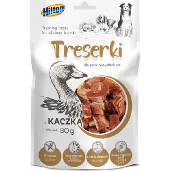 Pamlsek pro psa HILTON MĚKKÉ PAMLSKY BOTY S KACHNÍM MLÉKEM 80 g