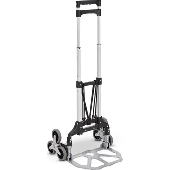 Rudl Skládací schodišťový rudl, 80 kg, teleskopická rukojeť