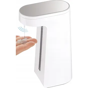 Bezkontaktní dávkovač mýdla stojící ADGO 250 ml bezbarvý, bílý