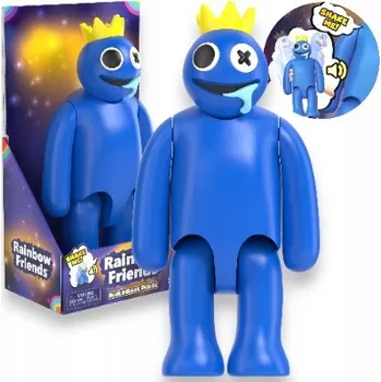 Figurka RAINBOW FRIENDS Roblox Figurka Blue Deluxe Velká 20 cm se Zvukem