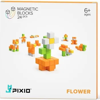 ostatní stavebnice HRAČKA Stavebnice Stavební Kostky SADA Hraček pro DĚTI Květina