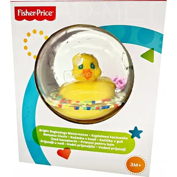 Fisher Price Kachnička na Bubliny do koupele a Lezení pro Miminko 3m+