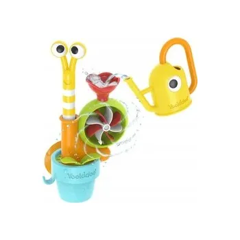 Hračka pro nejmenší Yookidoo Vyskakující hlemýžď s konvičkou hračka do vany, bazénu