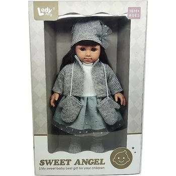 Panenka Panenka pro děti - Rozvíjející hračka v zimním oblečení