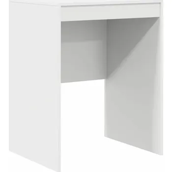 Psací stůl Psací stůl bílý 60 x 50 x 76 cm s prostorným úložným prostorem