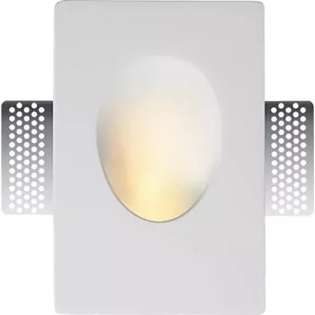 Nástěnné svítidlo Sádrové svítidlo V-TAC Nástěnné svítidlo GU10 Bílé 120x180 VT-11007 3 roky záruka