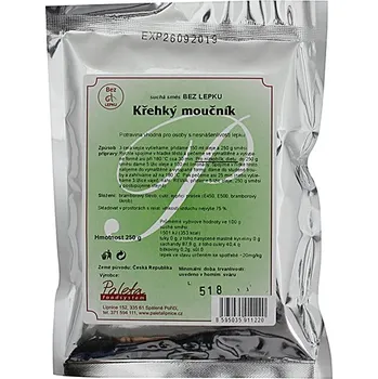 Mouka PALETA spol. s r.o. Směs na křehký moučník 250g Paleta bez lepku 676