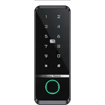 Přístupový systém ELEKTRONICKÝ ZÁMEK PRO DVEŘE A VRATA S KÓDEM TUYA, ČTEČKOU RFID KARET, VENKOVNÍ