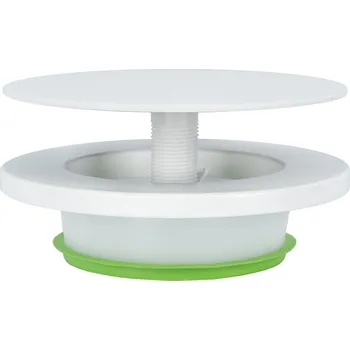 Větrací mřížka ANEMOSTAT BÍLÝ 125 PŘÍVOD ODTOK VZDUCHU REGULACE MŘÍŽKA