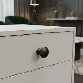 Nábytkové kování Interex design Úchytka knopka ARLES / Měd patina