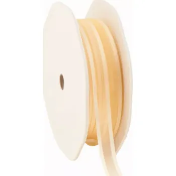Stuha Organza se saténovým lemem 10 mm x 50 m Crème
