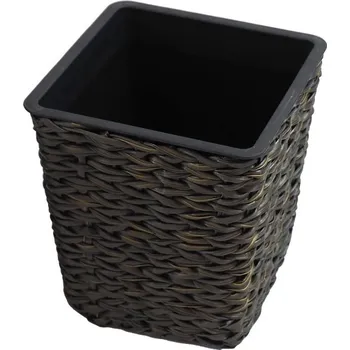 Květináč Květináč umělý vodní hyacint čtverhranný 24x24x26