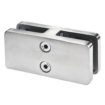 Svorka přímá, sklo 8 - 12,76 mm, broušená AISI 304