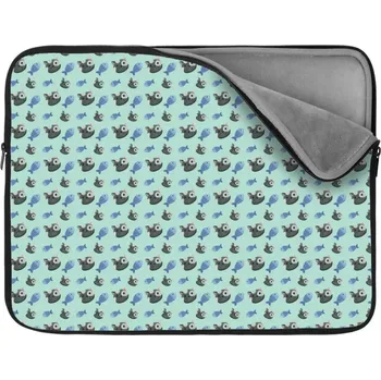 pouzdro na notebook Sablio Obal na notebook Kočky a rybičky - 13"