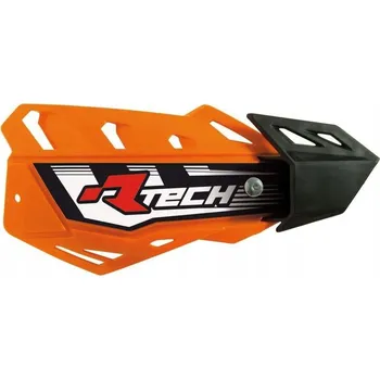 RACETECH (RTECH) CHRÁNIČE RUKOU (HANDBARY) FLX CROSS/ENDURO, ORANŽOVÉ