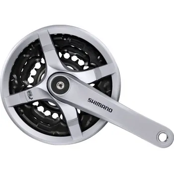 Klika na kolo kliky Shimano Tourney FC-TY501 3x6/7/8 42/34/24z 170mm stříbrné original balení