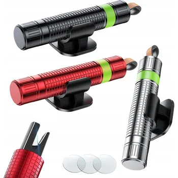 Kladivo 3 ks BEZPEČNOSTNÍ KLADIVO na rozbití okna a přeřezání pásů