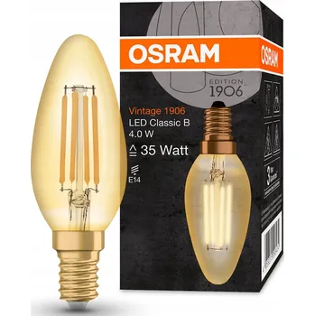 Žárovka LED žárovka Osram Vintage 1906 E14 4 W teplá bílá